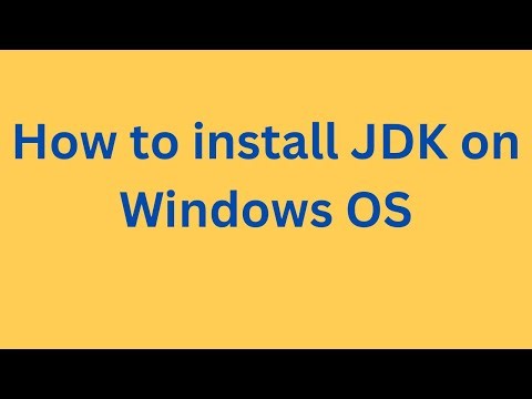 Install JDK 25 on Windows in 5 Minutes | Beginner Guide