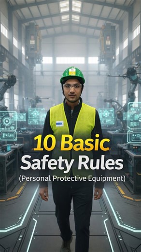 Safety wala on Instagram: "10 Basic safety Rules 🛟 : : #viral #reelsinstagram #trending #safety #safetyfirst"