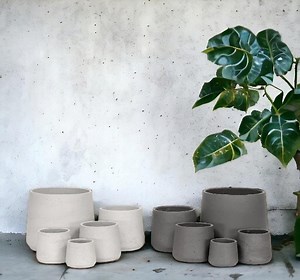 Concrete Pots, Indoor/ Outdoor Modern Planters - Etsy