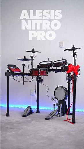 This is your chance to win an Alesis Nitro Pro drum kit 🤙🏼🥁🔥 #drums #drums #drummer