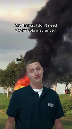 1K views | Can’t say we didn’t warn ya. #kubota #kubotacountry #ktac #insurance #ahearnequipment #ahearnequip #tractor #agriculture #farming #construction #tractorfails #family #quality #service #yousureaboutthat #areyousureaboutthat | Ahearn Equipment, Inc. | Facebook