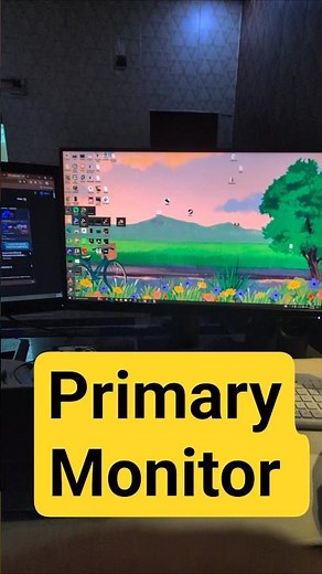 Change the Primary Monitor in Windows 11 & Windows 10 #PrimaryMonitor #MainMonitor #DualMonitor