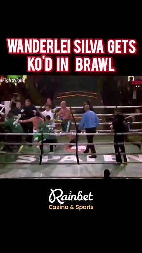 SPARRWARS on Instagram: " Wanderlei Silva first gets DQ’d and then gets KO’d to sleep in a post-fight brawl "