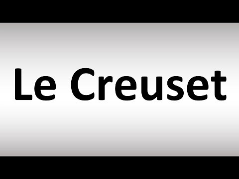 How to Pronounce Le Creuset
