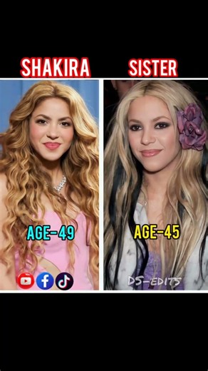Shakira and Her Family at Different Ages ❤️✨