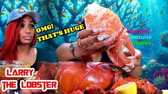 15-pound lobster mukbang—Larry the Lobster returns