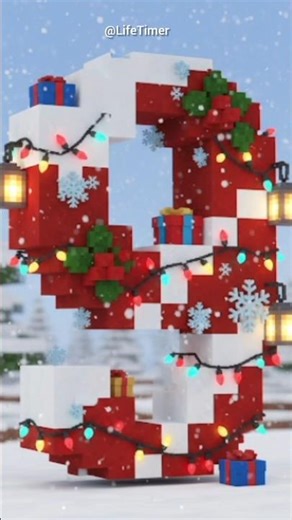 #9to0 #christmas #minecraft #10seconds #countdown #timer #shorts