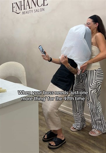 Funny Salon Moments: Boss Needs Just One More Thing