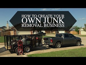 Basics to starting a Junk Removal Business