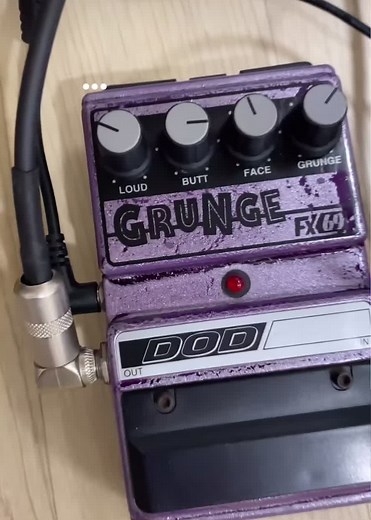 Dod Digitech Grunge pedal #dod #grunge #digitech #nirvana #너바나 #kurtcobain #커트코베인