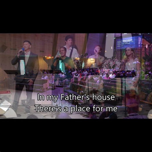 In my Father's house, There's a place for me