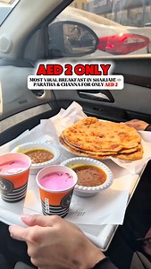 Paratha & channa for just 2 dirham, paired with special Kashmiri chai ☕🤍 🇵🇰🇮🇳 📍Al Shai Al Kashmiri Cafeteria, Sharjah . . . Follow for more @samsvloggg Tiktok: samsvloggg #desibreakfast #breakfast #budgeteats #sharjaheats #sharjahfood #sharjahrestaurants #goviral #foryou | Samsvlog - Food & Travel UAE