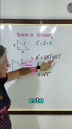 Pythagorean Theorem Step by Step 🤓 #profeliyuan #thisishowyoulearn