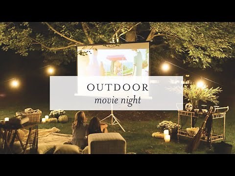 Outdoor Movie Night Ideas