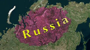 Download Russia Map - Aerial View for free
