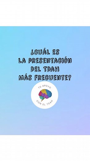 En el miniexamen del lunes pregunté cuál es la presentación más frecuente del TDAH. Y la más frecuente es la inatenta, pero la más diagnosticada es la presentación combinada. Hice esta infografía para explicarlo mejor. Te lo paso explico con más detalle: La presentación combinada es el más diagnosticado clínicamente, especialmente en entornos escolares y de salud mental. Pero la presentación inatenta es la más frecuente en la población general, especialmente en niñas, adolescentes y mujeres adul