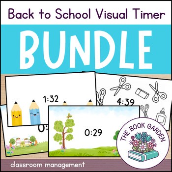 Classroom Management Visual Timer BACK TO SCHOOL Digital Resources