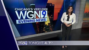 Got back just in time for the 4pm NEWS. WGN TV | Lourdes Duarte