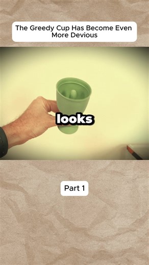 The Greedy Cup Has Become Even More Devious #fory #fyp #viral #science | science