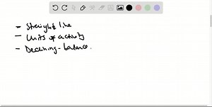 SOLVED:Contrast the straight-line method and the units-of-activity method in relation to (a) useful life and (b) the pattern of periodic depreciation over useful life.