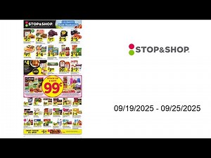 Stop & Shop Weekly Ad - 09/19/2025 - 09/25/2025