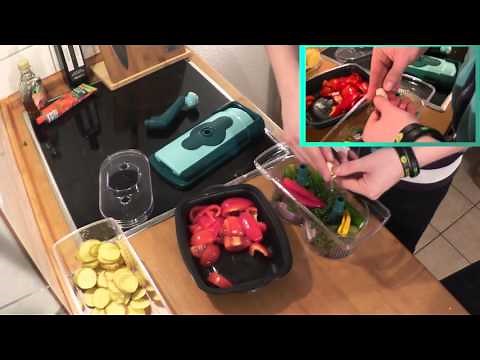 Nicer Dicer Fusion Test + Erfahrung DEUTSCH | Salsa mit Kartoffelchips