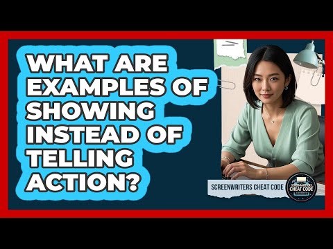 What Are Examples Of Showing Instead Of Telling Action?