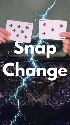 The Snap Change - David Blaine's Favorite Trick #magic #tutorial #cardtrick