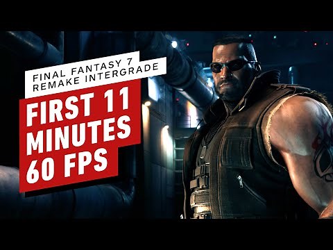 The First 11 Minutes of Final Fantasy 7 Remake Intergrade Gameplay - 60 FPS Performance Mode
