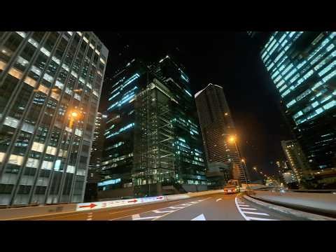 Tokyo Expressway Night Drive | C1 Loop & Rainbow Bridge 🌉🚗東京 首都高ナイトドライブ｜C1一周とレインボーブリッジ Lo-fi