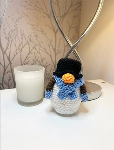 Snowman Gonk Crochet Pattern Christmas Tutorial - Etsy UK