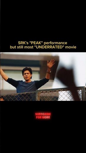 SRK's PEAK performance #fanmovie #srk #bollywood