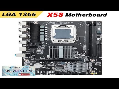 X58 PC Motherboard DDR3 Memory LGA 1366 Desktop Motherboard Dual Channel Motherboard