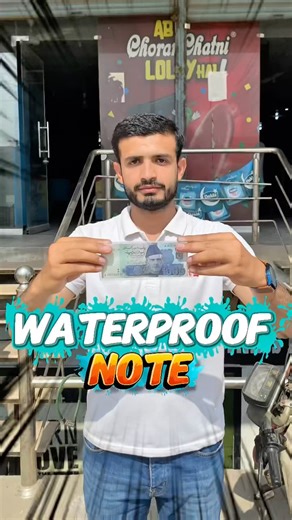 Waterproof note 😱 #minivlog#shorts #food