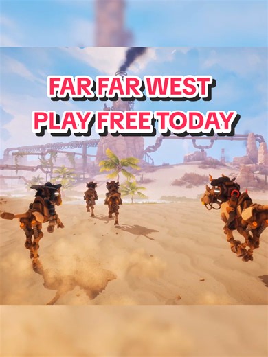 Far Far West 🤠✨ Chaotic co-op shooter! ✅ Online Co-op ❌ Split-Screen 🕹 Platforms: PC (Steam) 📅 Release: Early Access in 2026 🧪 Open Steam Playtest LIVE now — limited time only #tiktokgaming #coopgame #indiegame #steamgames #westerngame