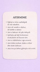 Afirmime qe duhet ti themi çdo ditë vetes ❤️ Jave te mbare zemrani | Keshilla Bukurie