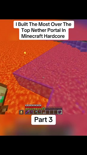 How to Build an Over the Top Nether Portal in Minecraft