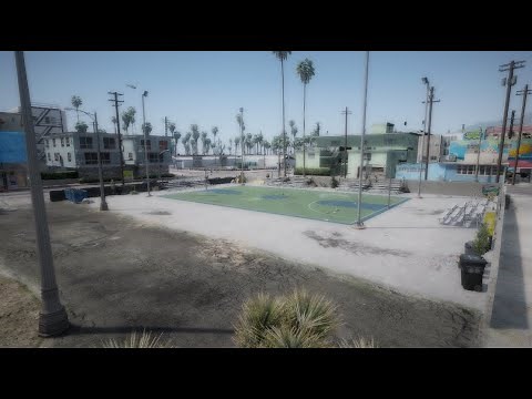 FREE MAP | Basketball court - FIVEM