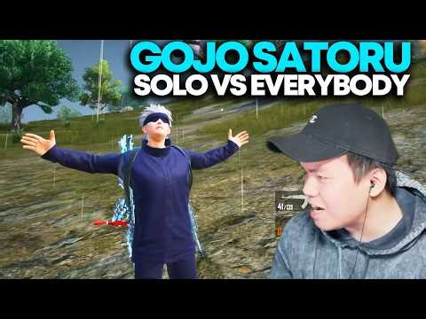 Solo Squad Ace Dominator - GOJO | PUBG Mobile