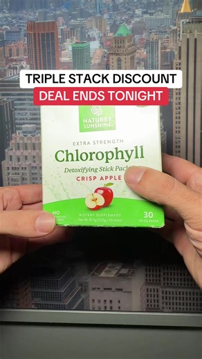 Chlorophyll discount