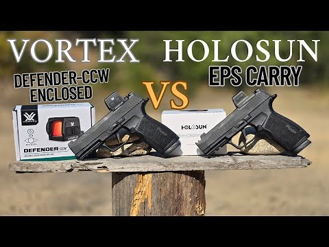 NEW-Vortex Defender CCW Enclosed vs Holosun EPS Carry