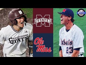 Mississippi State vs #23 Ole Miss (Exciting Game!) | 2025 College Baseball Highlights