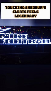 Touching Shedeur’s Cleats | Deion Sanders Jr