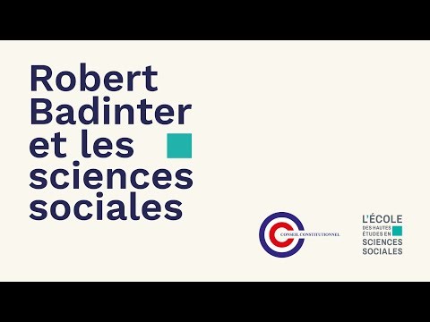 [Robert Badinter et les sciences sociales] Ouverture et introduction