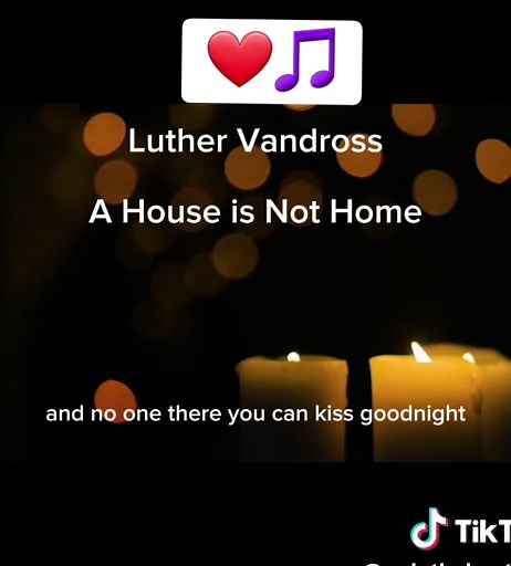 The Best Old School RNB Love Song | Luther Vandross - A House is Not A Home