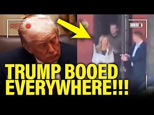 Trump gets BOOED BADLY IN DC as Admin FALLS APART