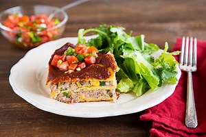 Layered Tex-Mex Lasagna - Dr. McDougall