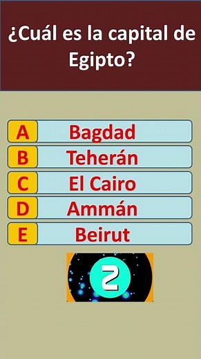 What is the capital of Egypt?