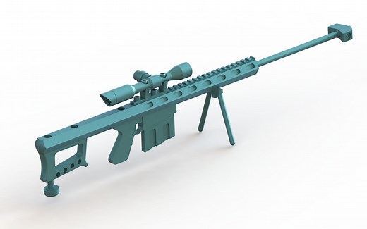 狙击步枪（SolidWorks）