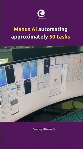This AI Agent is capable of automating 50 tasks at a time! #artificialintelligence #ai